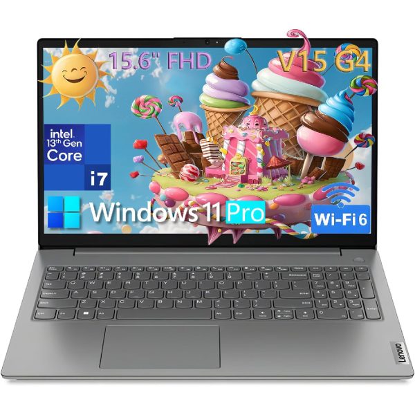 Lenovo Laptop Computer for Business & Home, Intel 10-Core i7-13620H (Beat Ultra 7 255U), 40GB DDR4 RAM, 1TB PCIe SSD, WiFi 6, Bluetooth, 15.6" FHD, Type-C, HDMI, Iron Grey, Windows 11 Pr